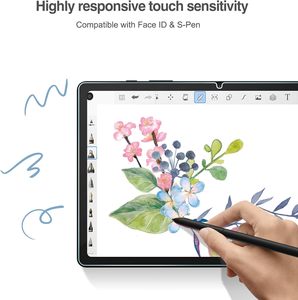 Pellicola Protettiva in Vetro Temperato HD Trasparente Premium con Colla Completa 9H per Samsung <span class=keywords><strong>Galaxy</strong></span> Tab S11 S10 Lite <span class=keywords><strong>FE</strong></span> S9 S8 <span class=keywords><strong>S7</strong></span> 11 10.9 Pollici - Product Image 6