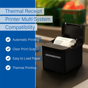 Latest 80mm Thermal Receipt POS <strong>Printer</strong> 250mm/s High-Speed <strong>USB</strong> Wireless <strong>Connectivity</strong> IP54 Partial Auto-Cutting 203dpi - Product Image 4