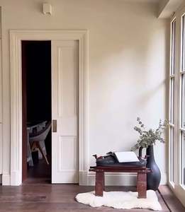 Puerta Corredera Empotrada en la Pared, Cierre Suave, Puerta Interior que Ahorra Espacio, Puerta Oculta - Product Image 1