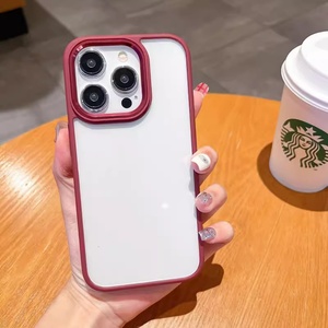 Funda para Teléfono Móvil para iPhone 16 15 14 13 12 11 Plus Pro Max, Acabado Mate Híbrido, Antihuellas, Funda Protectora a Prueba de Golpes - Product Image 3