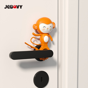 Produits de sécurité pour bébé Butoir de porte de singe de dessin animé Protecteur de doigt de porte de bébé - Product Image 3