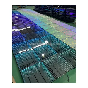 Luces de discoteca escenario boda telón de fondo decoraciones de escenario luz efecto de escenario iluminación con control remoto