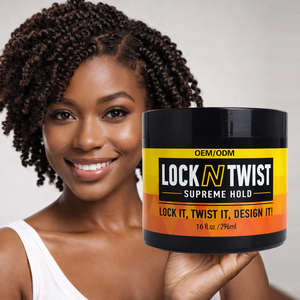 Gel Fijador Súper Fuerte para Locs de Inicio, Gel Profesional para Trenzas y Retorcidos, Fijación Duradera para Bordes, 10oz - Product Image 1
