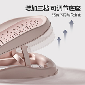 Baby Bath Support Seat With Drainage Net For Newborn 0-12 Months Plastic <b>Frame</b> Design - Product Image 3
