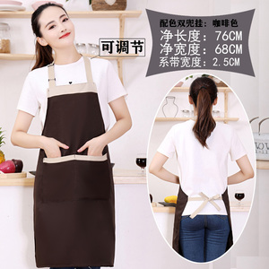 Không thấm nước PE Tạp Dề nhà bếp tùy chỉnh khách sạn bồi bàn ăn nhà hàng đồng phục Thiết kế cho nhân viên in Tạp dề đầu bếp - Product Image 5