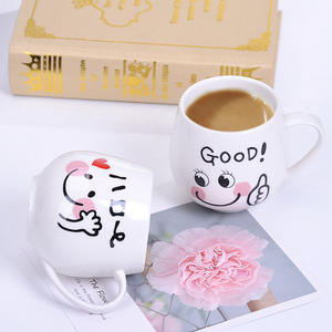 Tazza di ceramica di nozze personalizzabile di alta qualità con scatola regalo a mano 380ml acqua ufficio tazza di caffè vendita calda abbreviazione Design - Product Image 3