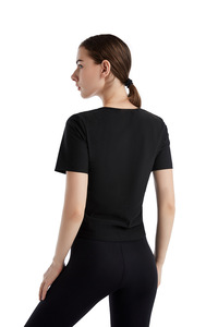 Costume <span class=keywords><strong>de</strong></span> Sauna chaud perte <span class=keywords><strong>de</strong></span> poids en plein air Portable Body Shaper minceur formation chemise femmes - Product Image 6