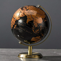 Maison Table Bureau Monde Globe Belle Carte Globe Ornements Cadeau de Noël Bureau Décoration Maison Accessoires