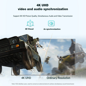 מתאם Sivolan 4k 30hz אלחוטי hz מתאם עם אנטנה כפולה וידאו כפול יציאות פלט usb 1080p ברזולוציה p <span class=keywords><strong>vga</strong></span> - Product Image 5