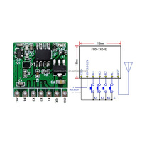 Modules RF sans fil 433 MHz, interrupteur de télécommande, décodage 1527, récepteur 4 canaux et module émetteur RF pour éclairage LED