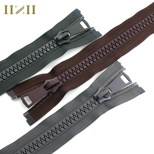 Bán Buôn <span class=keywords><strong>3</strong></span> #5 #8 # Kích Thước Dây Kéo Cho Sản Xuất Hàng May Mặc Túi Nhựa Màu Đen Dây Kéo Nhựa Dây Kéo - Product Image 3