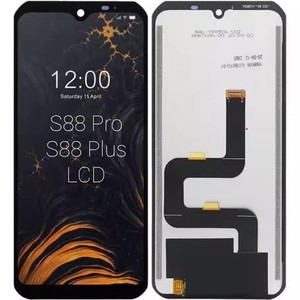 Pantallas LCD de Repuesto para Teléfonos Móviles <span class=keywords><strong>Doogee</strong></span> <span class=keywords><strong>S88</strong></span>, S88Pro, S88Plus, Pantalla Táctil Full HD, Piezas de Reparación, Venta al Por Mayor - Product Image 1