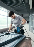 Série de perceuses électriques Bosch GBM 400KL/GBM 10/GBM 10 RE, mandrin sans clé en option pour le perçage et le vissage de précision du bois, du métal et du plastique