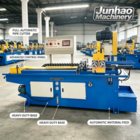 Machine de découpe automatique de tuyaux CNC, découpe des tuyaux carrés, ronds et rectangulaires sans soudure avec des finitions lisses