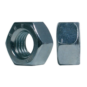 น็อตหกเหลี่ยมเหล็ก M12พร้อมหัวแบนชุบสังกะสีสังกะสีเกลียว M3ได้รับการรับรอง DIN 934 DIN 6923เมตริก Uni 5588 - Product Image 1