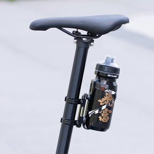 Adaptador de jaula para Botella doble de bicicleta plegable GUB, abrazadera para botella de agua, soporte para jaula, asiento de sillín, montaje en Riel, bicicleta plegable - Product Image 5