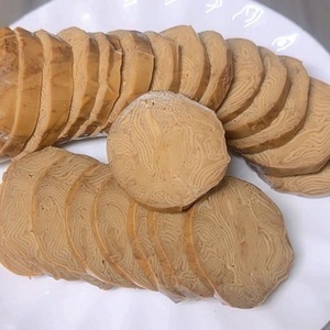 Rouleau de <span class=keywords><strong>jambon</strong></span> végétalien gourmet, produit à base de soja riche en protéines, saveur authentique épicée, artisanal - Product Image 2