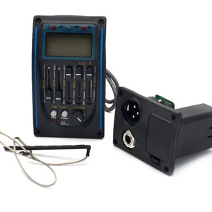 Suministro <span class=keywords><strong>Directo</strong></span> de Fábrica: Pastilla de Guitarra LED de <span class=keywords><strong>Cinco</strong></span> Bandas LC-5 con Afinador y Pantalla LED - Product Image 5