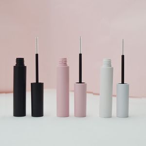 Flacon de colle à cils segmenté 5 ml rose blanc noir en plastique, emballage cosmétique étanche - Product Image 3