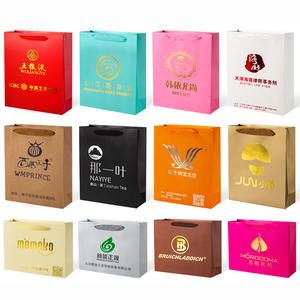 İşletmeler için Logolu Özel Promosyon Kağıt Çantaları Hediye Moda Giyim Takı Paketleme Alışveriş Özel Kağıt Çantaları - Product Image 3