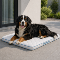 Cabin Porch Golden Hour Outdoor Hundematratze aus strapazierfähigem Stoff mit Taschenfederkern für extra große Hunde OEM Haustierbett