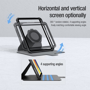 Nueva Funda Magnética Inteligente para iPad Air 13 Air 11 2024, Carcasa Protectora de PU con Soporte Multiángulo y Ranura para Lápiz - Product Image 4