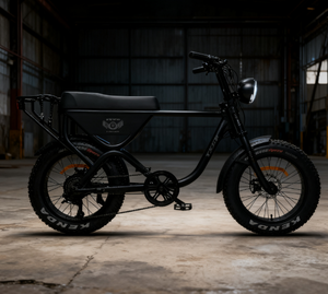 Bicicletta Elettrica <span class=keywords><strong>E</strong></span> Times Tour <span class=keywords><strong>M</strong></span> con Motore Posteriore, 7 Velocità, Telaio in Lega di Alluminio 48V, Alta Prestazione, Freni a Disco Anteriori/Posteriori, Ruota da 20 Pollici - Product Image 1