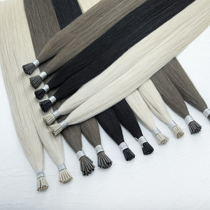 Estensioni alla cheratina estensioni dei capelli russe a doppia estrazione estensioni dei capelli vergini de cabello 100 naturale - Product Image 4