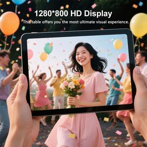 Tablette PC 4G BDF Q10 10,1 pouces Android 10 avec chargeur Type-C, 8 Go de <span class=keywords><strong>RAM</strong></span>, 256 Go de ROM, 4G LTE, double SIM, double veille - Product Image 2