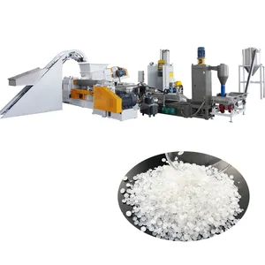 Ligne de granulation principale remplie par injection carbonate de calcium + machine de granulation de mélange de mélange rempli de PE