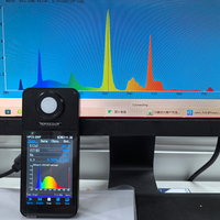 Spectromètre portable sans fil HPCS330P 350nm-800nm HOPOOCOLOR