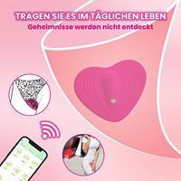 Leise starke Vibration G-Punkt Stimulator App Control Mini Ultra dünne Schmetterling tragbare Klitoris Höschen Vibratoren für Frauen