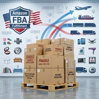 Dédouanement rapide, expédition aérienne et express vers les États-Unis, détergent liquide DDP, logistique Amazon avec assistance 24h/24 et 7j/7 et assurance