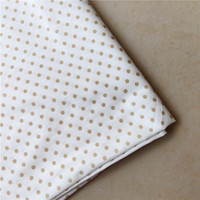 Pur coton tissu vague eau Jade point sergé imprimé tissu literie vêtements en gros coton tissu