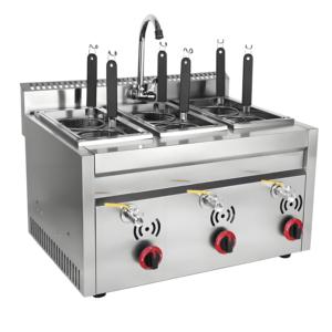 Équipement de <span class=keywords><strong>cuisine</strong></span> professionnel pour la restauration, cuisinière à gaz <span class=keywords><strong>en</strong></span> acier inoxydable pour faire bouillir des nouilles, adaptée aux cuisines d'hôtels et aux restaurants - Product Image 1