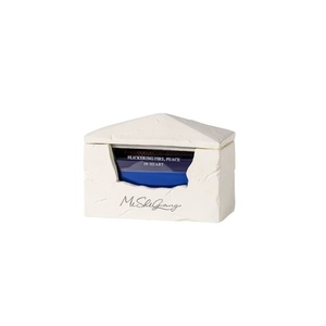 <span class=keywords><strong>Bougie</strong></span> parfumée vintage en <span class=keywords><strong>bois</strong></span>, longue et rustique, en cire de soja naturelle, dans un bocal en forme de brique, pour la décoration intérieure, Thanksgiving, Noël - Product Image 3