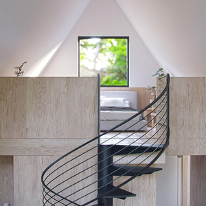 Casetta Prefabbricata Modulare <span class=keywords><strong>Mobile</strong></span> Glamping a Capsula Triangolare Moderna <span class=keywords><strong>con</strong></span> 2 Camere da Letto, Garanzia 5 Anni, per <span class=keywords><strong>Campeggio</strong></span> Esterno - Product Image 6