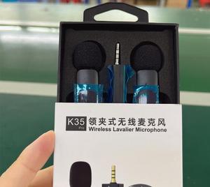 Giá Rẻ K35 3.5Mm Âm Thanh Video Ghi Âm Mini Mic Không Dây Lavalier Microphone Loa Máy Ảnh Kỹ Thuật Số Lavalier Cho Iphone Android - Product Image 3