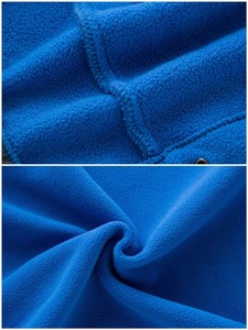 Manteaux d'hiver zippés personnalisés pour hommes, logo brodé, <span class=keywords><strong>polaire</strong></span> douce, chauds, épais et lourds, veste - Product Image 6