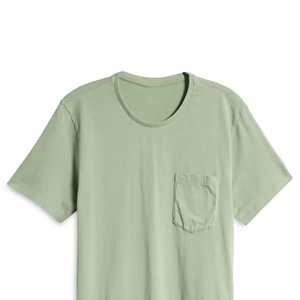 Camiseta de Moda Personalizada para Hombre, 100% Algodón, Cuello Redondo, Transpirable, de Secado Rápido, con Estampado Digital en Tela de Lona - Product Image 6