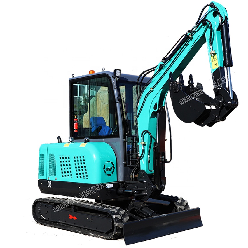 Китайский мини-экскаватор 3,5 т, маленький экскаватор 3,5 тонн с резиновой гусеницей