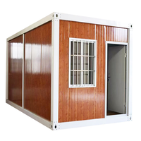 Maison conteneur simple et rapide à installer de 20 pieds ou 40 pieds avec panneaux sandwich – Maison conteneur mobile pour chambre, bureau, salle de bain, dortoir