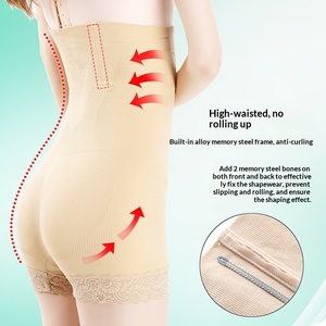 <span class=keywords><strong>109</strong></span> Pantaloncini Modellanti da Donna a Vita Alta, Contenitivi, Taglie Forti, Effetto Lifting Glutei, Anti-Esposizione, Pantaloncini di Sicurezza - Product Image 3