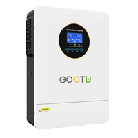 Convertisseur solaire hybride monophasé GOOTU 8,5 kW 120 V 240 V MPPT 13200 W pour stockage d'énergie domestique