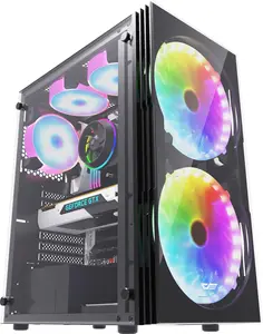 Darkflash hardware case for pc case gaming unique designed office desktop ATX branded new office tower computer pc cabinet