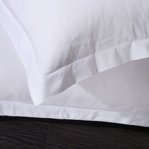 Suministros de Hotel GlobeLink, Funda de Almohada de Algodón Blanco Personalizable al por Mayor para Hotel - Product Image 2