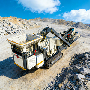 Installation mobile de concassage et de criblage sur chenilles 60-220 TPH pour calcaire et granit, concassage multi-étages, criblage de haute précision - Product Image 3