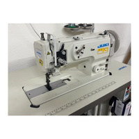 Máquina de coser industrial de una aguja de alta resistencia JUKI LU-1508N con arrastre superior para coser cuero y sofás, en venta