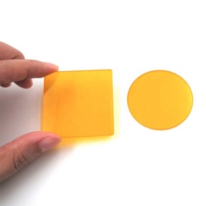 ฟิลเตอร์แก้วออพติคอล Longpass 550nm สีส้ม GG530 0-54 <span class=keywords><strong>CB550</strong></span> - Product Image 4