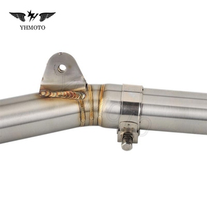 YHMOTO Tuyau de raccordement intermédiaire d'échappement, tube de silencieux, pièces de performance pour Honda CBR250RR 2017-2023 - Product Image 5